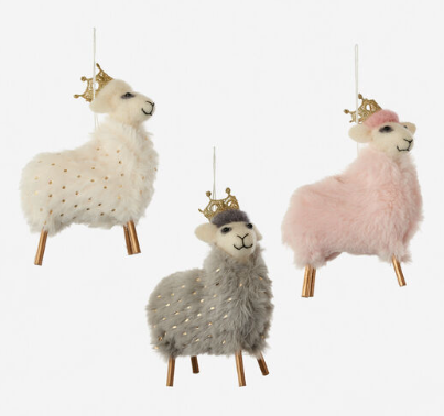 Llama Ornaments