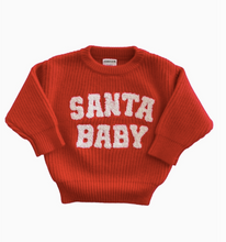 Load image into Gallery viewer, Santa Baby Sweater
