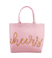 Load image into Gallery viewer, Cheers Sparkle Tote
