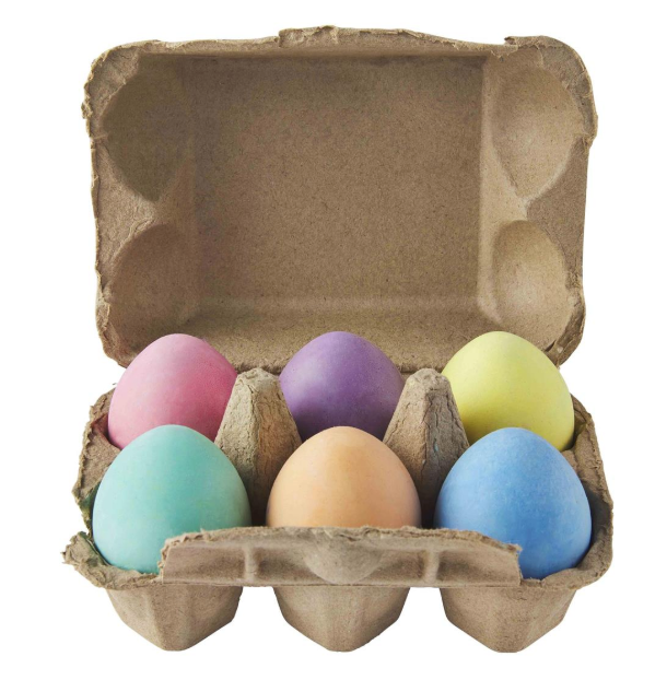 Egg Sidewalk Chalk Set