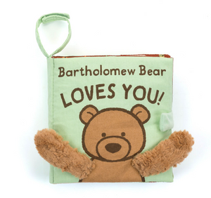 Jellycat Bartholomew Bear Loves You Book