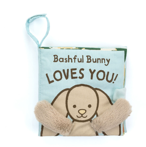 Jellycat Bashful Bunny Loves You Book