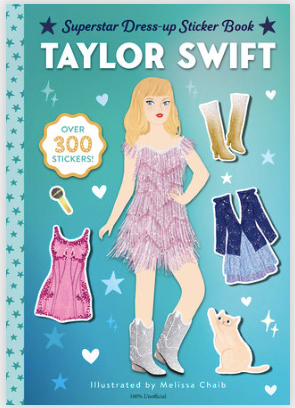 Taylor Swift Superstar Dress-Up Sticker Book