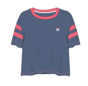 PJ Salvage American Honey Short Sleeve Top