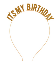 Load image into Gallery viewer, Birthday Headbands
