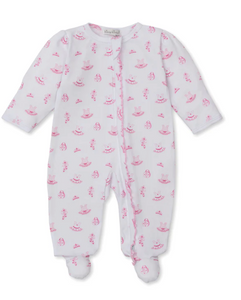 Kissy Kissy Zip Footies w/ Ruffle