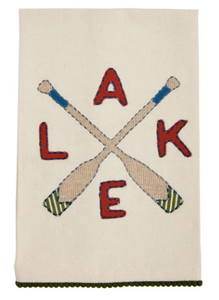 Lake Applique Towels