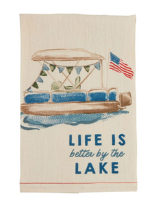 Lake Applique Towels