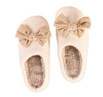 Maple Bow Slippers