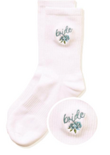 Load image into Gallery viewer, Embroidered Crew Socks
