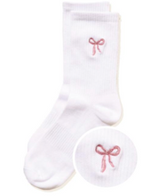 Load image into Gallery viewer, Embroidered Crew Socks
