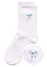 Load image into Gallery viewer, Embroidered Crew Socks

