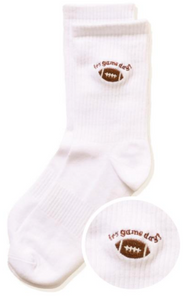 Embroidered Crew Socks