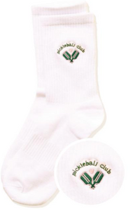 Embroidered Crew Socks