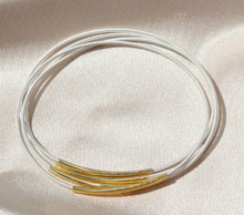 Load image into Gallery viewer, Dia Tube Charm Bracelets
