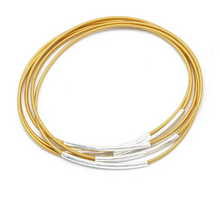 Load image into Gallery viewer, Dia Tube Charm Bracelets
