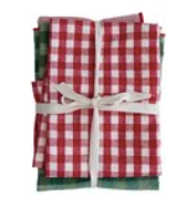 Woven Cotton Trio Tea Towels
