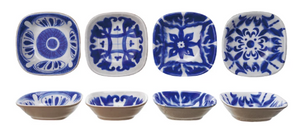 Hand-Painted Stoneware Bowl