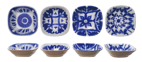 Hand-Painted Stoneware Bowl