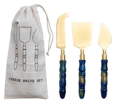 Stainless Steel Cheese Knives Set