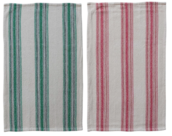 Woven Cotton Flour Sack Tea Towel