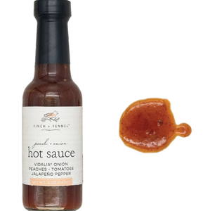 Peach + Onion Hot Sauce