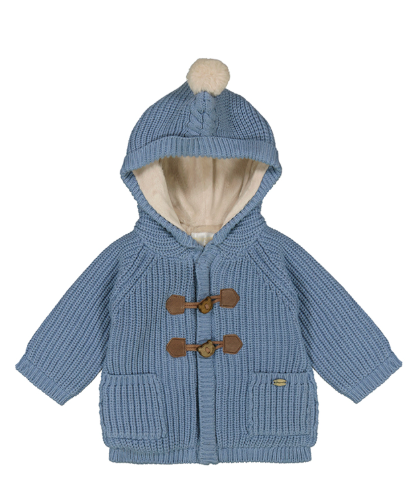 Blue Knit Cardigan