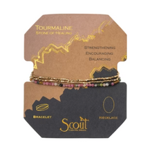 Load image into Gallery viewer, Delicate Stone Wrap Bracelet
