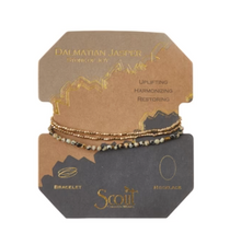 Load image into Gallery viewer, Delicate Stone Wrap Bracelet
