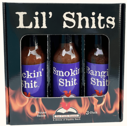 Lil Shits Hot Sauce Trio