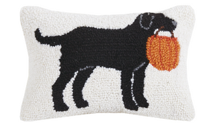 Trick or Treat Lab Pillow