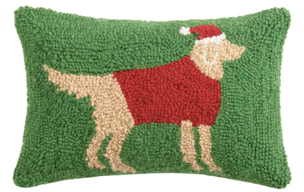 Christmas Golden Retriever