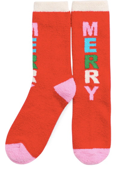 Christmas Fuzzy Socks
