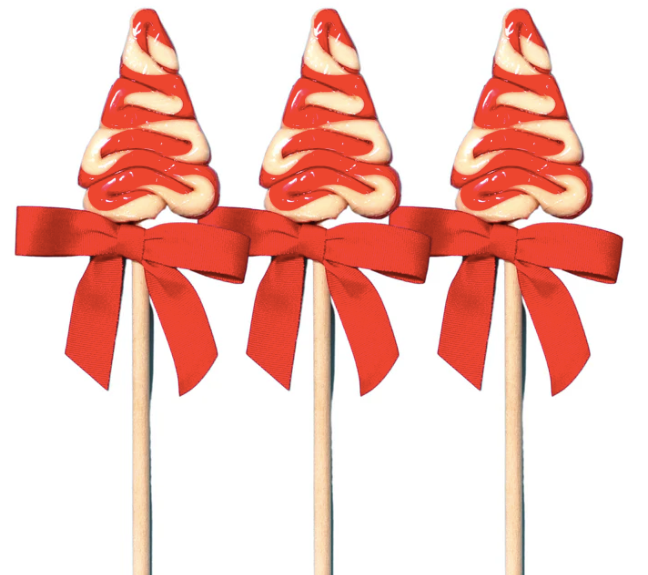 Organic Peppermint Tree Lollipops