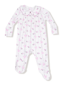 Smocked Peter Pan Snap Footie