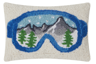Ski Goggles Hook Pillow