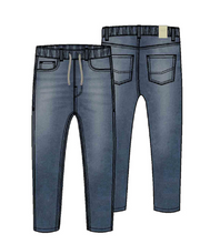 Load image into Gallery viewer, Boys Soft Denim Jogger Pants

