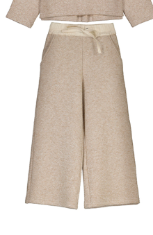 Girls Glitter Knit Joggers