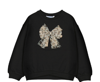 Girls Cheetah Pullover