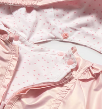 Load image into Gallery viewer, Blush Pink Reversible Baby Girl Windbreaker Jacket
