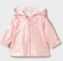 Load image into Gallery viewer, Blush Pink Reversible Baby Girl Windbreaker Jacket

