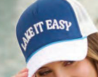 Load image into Gallery viewer, "Lake It Easy" Trucker Hat
