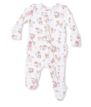 Load image into Gallery viewer, Angel Dear Ruffle Footie
