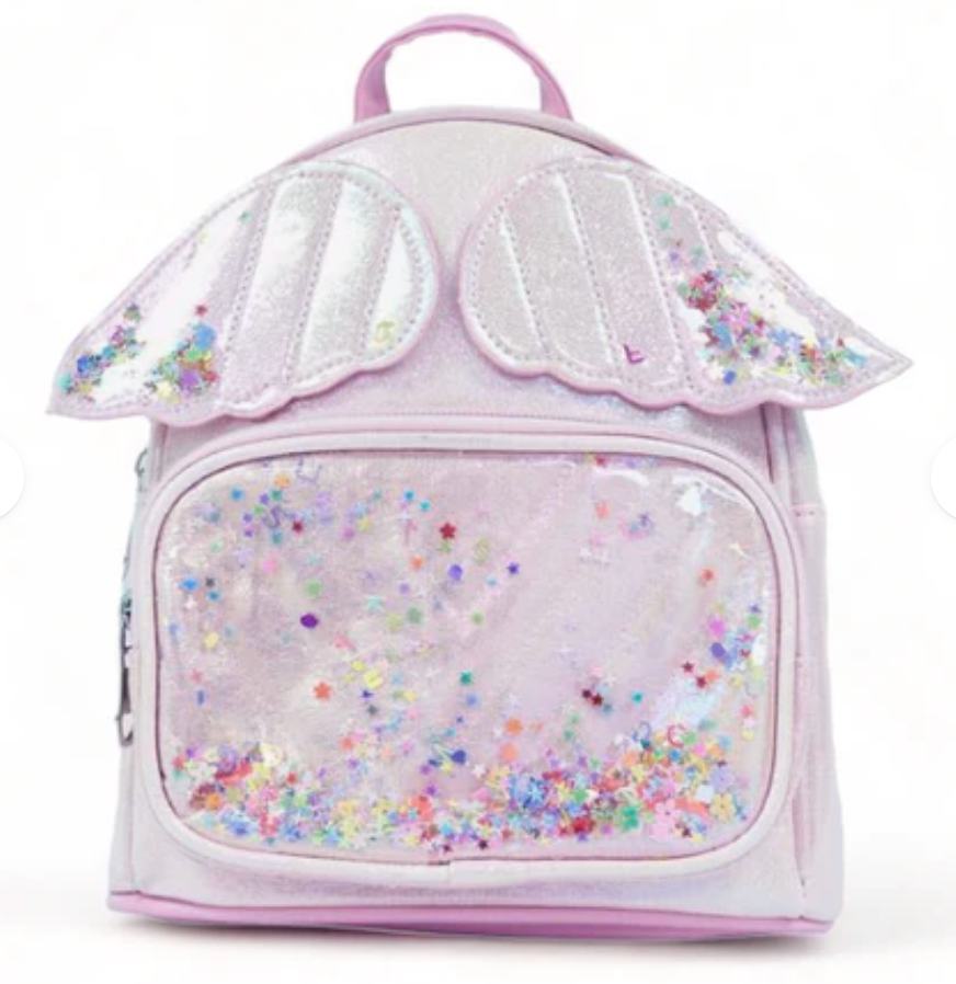Angel Wings Iridescent Backpack