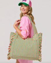 Load image into Gallery viewer, Ruffle Sirena Tote Bags
