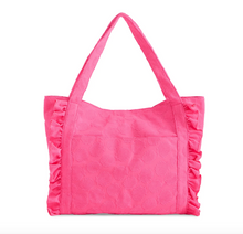 Load image into Gallery viewer, Ruffle Sirena Tote Bags
