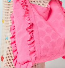 Load image into Gallery viewer, Ruffle Sirena Tote Bags
