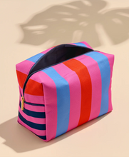 Load image into Gallery viewer, Bold Pink Samba Zip Pouch
