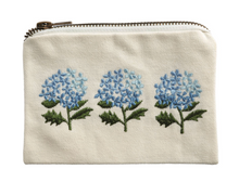 Load image into Gallery viewer, Embroidered Floral Zipper Pouches

