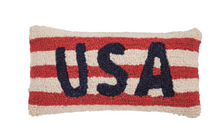 Load image into Gallery viewer, Patriotic Hooked Pillows
